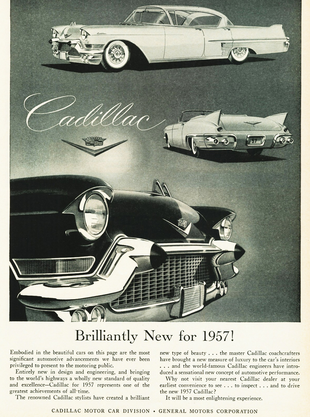 1957 Cadillacvertisement